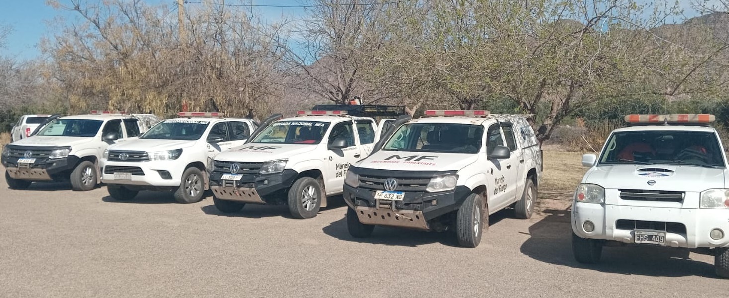 Se logró controlar el incendio en Guanchín tras un amplio operativo