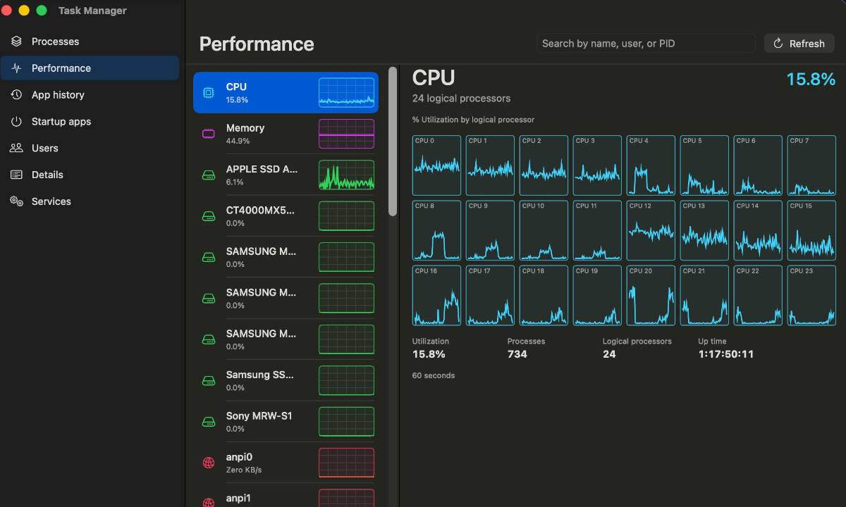 El creador del Administrador de tareas de Windows desarrolla una versión para Mac