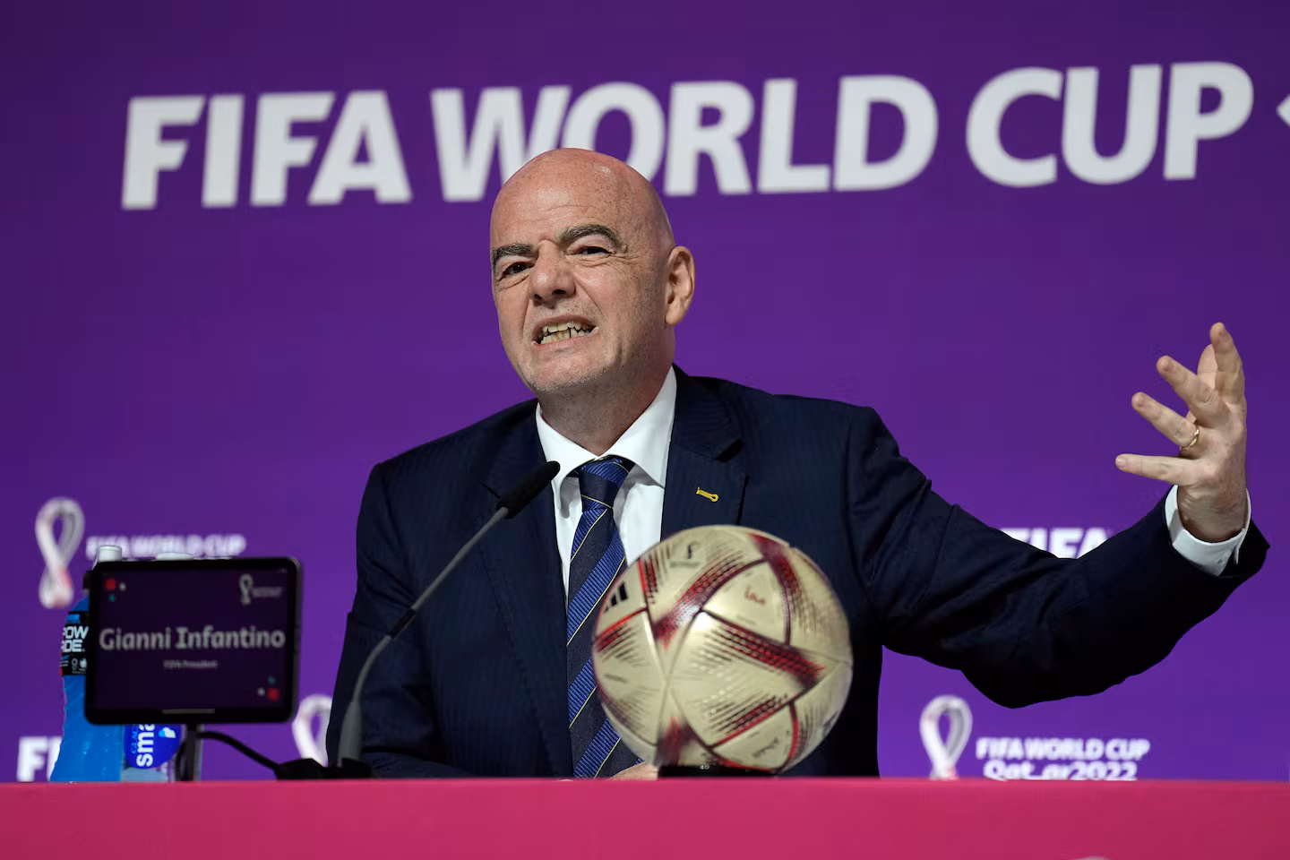 Revelan el millonario salario que iba a cobrar Gianni Infantino con el fallido proyecto de privatización de la FIFA
